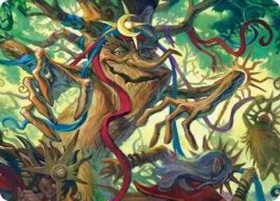 Sun-Dappled Celebrant Art Card - Art Series: Lorwyn Eclipsed (ASECL) #5 - Special Magic: The Gathering Trading Card