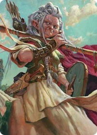 Brigid, Clachan's Heart Art Card - Art Series: Lorwyn Eclipsed (ASECL) #29 - Special Magic: The Gathering Trading Card