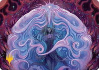 Glen Elendra's Answer Art Card (Gold-Stamped Planeswalker Symbol) - Art Series: Lorwyn Eclipsed (ASECL) #7 - Special Magic: The Gathering Trading Card