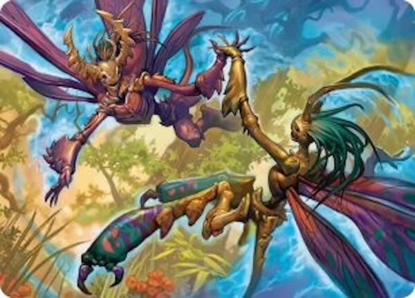 Illusion Spinners Art Card trading card from Art Series: Lorwyn Eclipsed Illusion Spinners Art Card - Art Series: Lorwyn Eclipsed Magic: The Gathering trading card