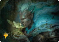 Run Away Together Art Card (Gold-Stamped Planeswalker Symbol) - Art Series: Lorwyn Eclipsed (ASECL) #9 - Special Magic: The Gathering Trading Card