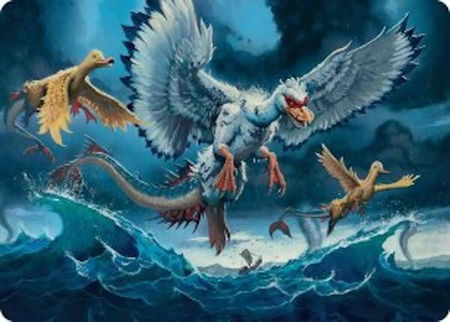 Sunderflock Art Card - Art Series: Lorwyn Eclipsed Magic: The Gathering trading card