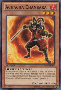 Achacha Chanbara - Abyss Rising (ABYR) #ABYR-EN003 - Common / Short Print YuGiOh Trading Card
