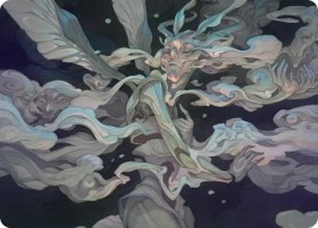 Temporal Cleansing Art Card - Art Series: Lorwyn Eclipsed Magic: The Gathering trading card