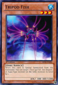 Tripod Fish - Abyss Rising (ABYR) #ABYR-EN006 - Common / Short Print YuGiOh Trading Card