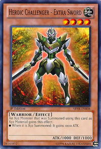 Heroic Challenger - Extra Sword - Abyss Rising (ABYR) #ABYR-EN008 - Common / Short Print YuGiOh Trading Card