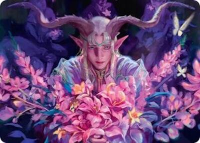 Dawnhand Eulogist Art Card - Art Series: Lorwyn Eclipsed (ASECL) #14 - Special Magic: The Gathering Trading Card