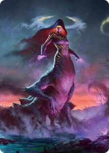 Moonshadow Art Card - Art Series: Lorwyn Eclipsed (ASECL) #15 - Special Magic: The Gathering Trading Card