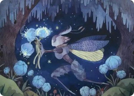 Bitterbloom Bearer Art Card - Art Series: Lorwyn Eclipsed Magic: The Gathering trading card