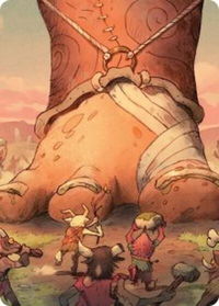 Meek Attack Art Card - Art Series: Lorwyn Eclipsed (ASECL) #39 - Special Magic: The Gathering Trading Card