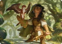 Crossroads Watcher Art Card - Art Series: Lorwyn Eclipsed (ASECL) #20 - Special Magic: The Gathering Trading Card