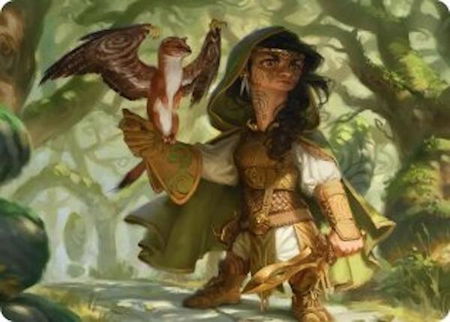 Crossroads Watcher Art Card trading card from Art Series: Lorwyn Eclipsed Crossroads Watcher Art Card - Art Series: Lorwyn Eclipsed Magic: The Gathering trading card