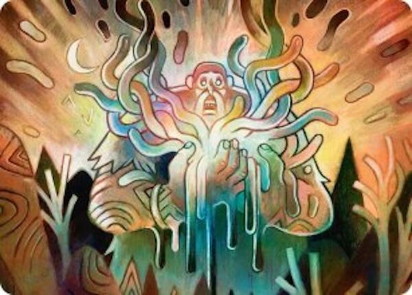 Aurora Awakener Art Card (40/54) trading card from Art Series: Lorwyn Eclipsed Aurora Awakener Art Card (40/54) - Art Series: Lorwyn Eclipsed Magic: The Gathering trading card