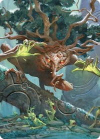 Ferrafor, Young Yew Art Card - Art Series: Lorwyn Eclipsed (ASECL) #47 - Special Magic: The Gathering Trading Card