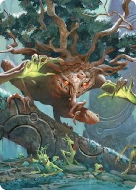 Ferrafor, Young Yew Art Card trading card from Art Series: Lorwyn Eclipsed Ferrafor, Young Yew Art Card - Art Series: Lorwyn Eclipsed Magic: The Gathering trading card