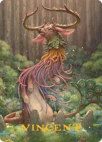 Jubilation Art Card (Gold-Stamped Signature) - Art Series: Lorwyn Eclipsed (ASECL) #48 - Special Magic: The Gathering Trading Card