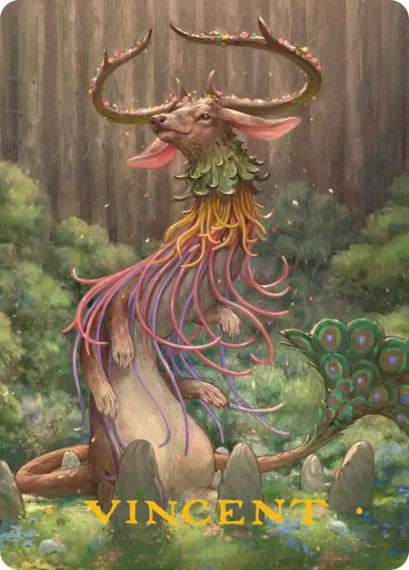 Jubilation Art Card (Gold-Stamped Signature) - Art Series: Lorwyn Eclipsed Magic: The Gathering trading card