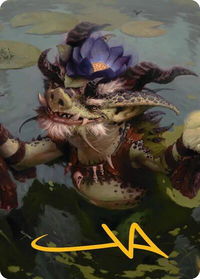 Ignoble Hierarch Art Card (Gold-Stamped Signature) - Art Series: Lorwyn Eclipsed (ASECL) #50 - Special Magic: The Gathering Trading Card