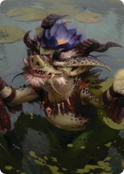 Ignoble Hierarch Art Card trading card from Art Series: Lorwyn Eclipsed Ignoble Hierarch Art Card - Art Series: Lorwyn Eclipsed Magic: The Gathering trading card