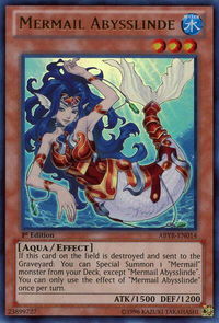Mermail Abysslinde - Abyss Rising (ABYR) #ABYR-EN014 - Ultra Rare YuGiOh Trading Card