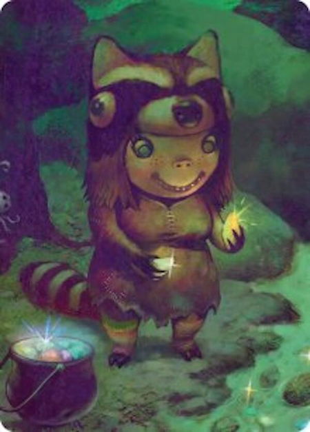 Glister Bairn Art Card - Art Series: Lorwyn Eclipsed Magic: The Gathering trading card