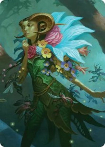 Maralen, Fae Ascendant Art Card trading card from Art Series: Lorwyn Eclipsed Maralen, Fae Ascendant Art Card - Art Series: Lorwyn Eclipsed Magic: The Gathering trading card