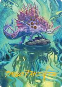 Wistfulness Art Card (Gold-Stamped Signature) - Art Series: Lorwyn Eclipsed (ASECL) #37 - Special Magic: The Gathering Trading Card