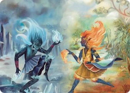 Ashling's Command Art Card - Art Series: Lorwyn Eclipsed Magic: The Gathering trading card