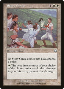 Story Circle - Mercadian Masques (MMQ) #51 - Uncommon Magic: The Gathering Trading Card
