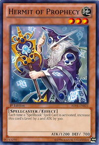Hermit of Prophecy - Abyss Rising (ABYR) #ABYR-EN022 - Common / Short Print YuGiOh Trading Card