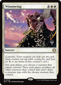 Winnowing - Promo Pack: Lorwyn Eclipsed (PPECL) #43 - Rare Magic: The Gathering Trading Card