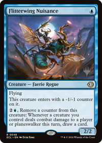 Flitterwing Nuisance - Promo Pack: Lorwyn Eclipsed (PPECL) #48 - Rare Magic: The Gathering Trading Card
