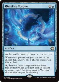Rimefire Torque - Promo Pack: Lorwyn Eclipsed (PPECL) #65 - Rare Magic: The Gathering Trading Card