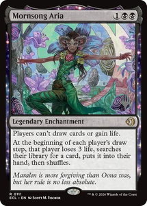 Mornsong Aria - Promo Pack: Lorwyn Eclipsed (PPECL) #111 - Rare Magic: The Gathering Trading Card