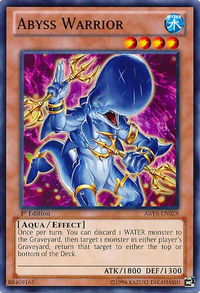 Abyss Warrior - Abyss Rising (ABYR) #ABYR-EN028 - Common / Short Print YuGiOh Trading Card