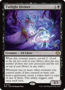 Twilight Diviner - Promo Pack: Lorwyn Eclipsed (PPECL) #122 - Rare Magic: The Gathering Trading Card