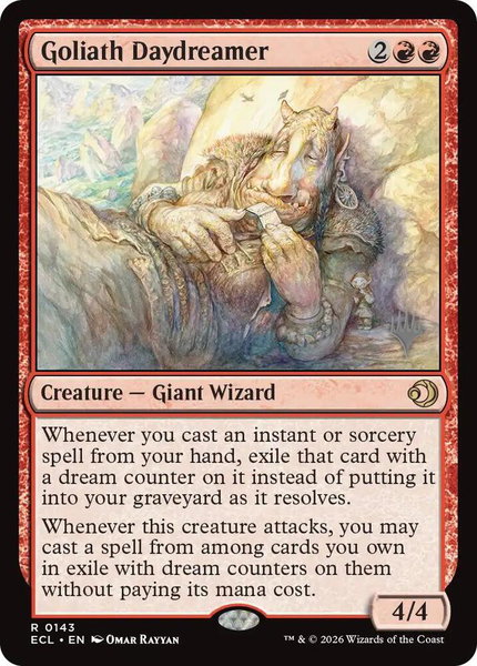 Goliath Daydreamer - Promo Pack: Lorwyn Eclipsed Magic: The Gathering trading card