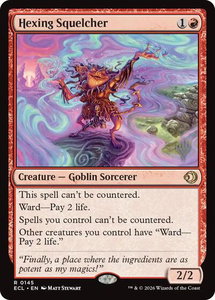 Hexing Squelcher - Promo Pack: Lorwyn Eclipsed (PPECL) #145 - Rare Magic: The Gathering Trading Card