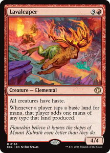 Lavaleaper - Promo Pack: Lorwyn Eclipsed (PPECL) #150 - Rare Magic: The Gathering Trading Card