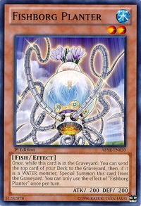 Fishborg Planter - Abyss Rising (ABYR) #ABYR-EN030 - Common / Short Print YuGiOh Trading Card