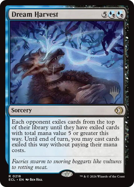 Dream Harvest - Promo Pack: Lorwyn Eclipsed Magic: The Gathering trading card