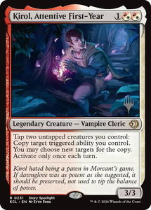 Kirol, Attentive First-Year - Promo Pack: Lorwyn Eclipsed (PPECL) #231 - Rare Magic: The Gathering Trading Card