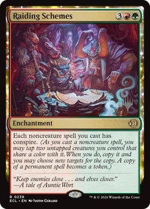 Raiding Schemes - Promo Pack: Lorwyn Eclipsed (PPECL) #239 - Rare Magic: The Gathering Trading Card