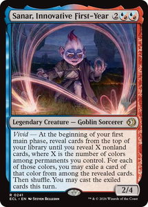 Sanar, Innovative First-Year - Promo Pack: Lorwyn Eclipsed (PPECL) #241 - Rare Magic: The Gathering Trading Card