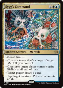 Sygg's Command - Promo Pack: Lorwyn Eclipsed (PPECL) #244 - Rare Magic: The Gathering Trading Card