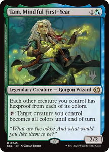 Tam, Mindful First-Year - Promo Pack: Lorwyn Eclipsed (PPECL) #245 - Rare Magic: The Gathering Trading Card