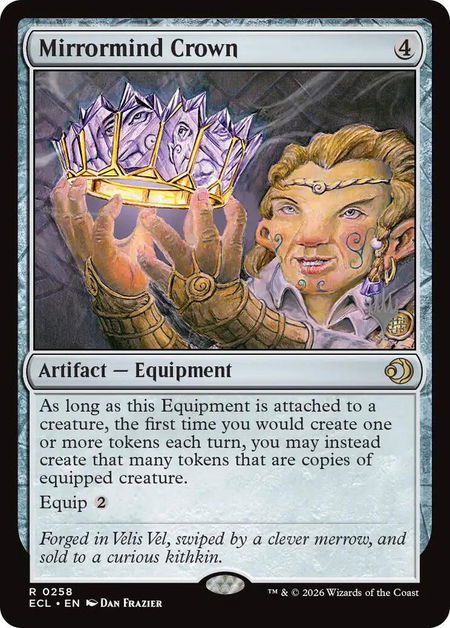 Mirrormind Crown - Promo Pack: Lorwyn Eclipsed Magic: The Gathering trading card