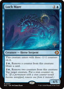 Loch Mare - Promo Pack: Lorwyn Eclipsed (PPECL) #57 - Mythic Rare Magic: The Gathering Trading Card