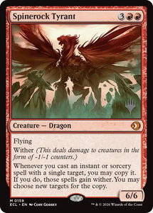 Spinerock Tyrant - Promo Pack: Lorwyn Eclipsed (PPECL) #159 - Mythic Rare Magic: The Gathering Trading Card