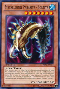 Metallizing Parasite - Soltite - Abyss Rising (ABYR) #ABYR-EN034 - Common / Short Print YuGiOh Trading Card